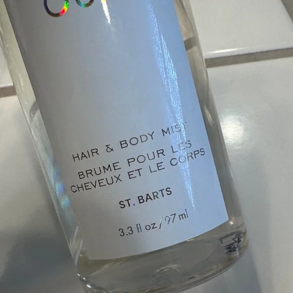 🆕OUAI St. Barts Hair & Body Mist in Clear Bottle🆕 - Picture 3 of 3